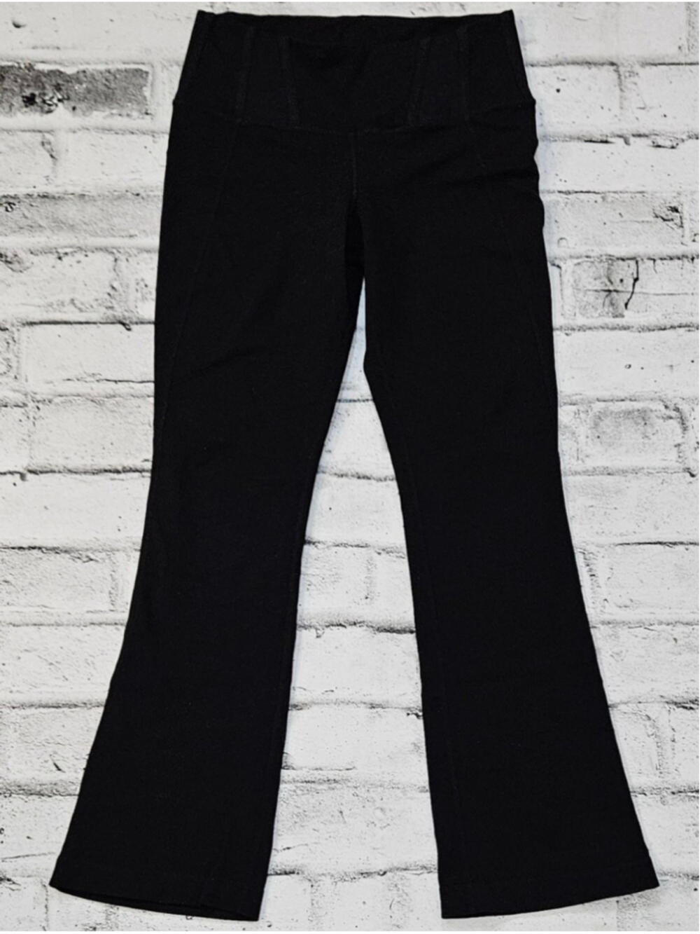 Lululemon Groove Flare Yoga Pants Black High Rise Size 6